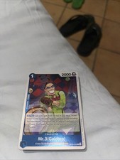 One Piece TCG Mr.3 GALDINO OP09-056 Rare Perfetta Carta 2000 Japan