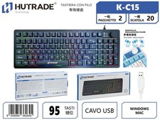 Tastiera USB Retroilluminata