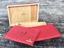 OMEGA Vintage 50's 60's Watch Box Speedmaster Professional Seamaster Moonwatch