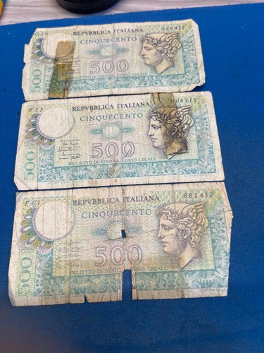 Banconote italiane serie - banconote,