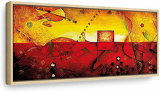 - Quadro Con Cornice Naturale