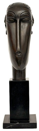 Testa delle cariatidi statua - testa,
