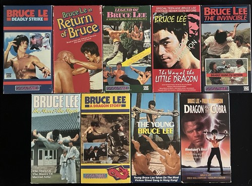 Lot bruce lee vhs le - lot,