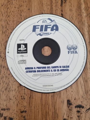 Gioco playstation fifa 2001 - 1,