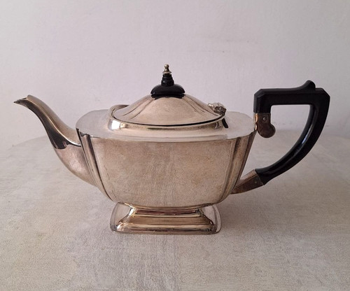 Art deco silver plated - silver, teapot
