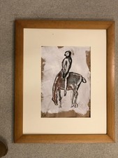  Disegno a  china e pastello