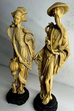 COPPIA DI STATUE ORIENTALI