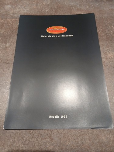 Brochure moto guzzi modelli - brochure,