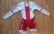 Tuta da cronometro a maniche lunghe della nazionale polacca taglia: M