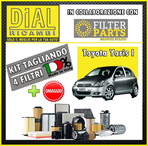 Kit tagliando filtri toyota - tagliando,