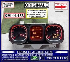 QUADRO STRUMENTI CONTA KM FIAT PANDA 3 312 1.2 BENZINA + GPL LPG ! DI FABBRICA !