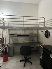 Letto soppalco ikea 1 - letto, a
