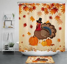 Tenda doccia autunno tacchino