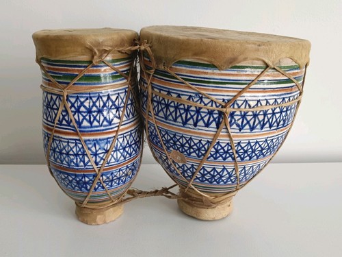 Tamburi bongo ceramica - tamburi,