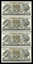 Italy Lire 500 per 1 SUP / AU