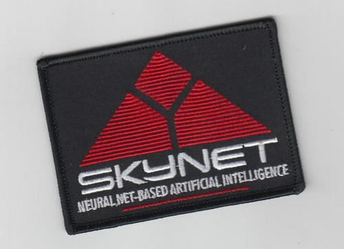Parche terminator skynet - skynet, 3"