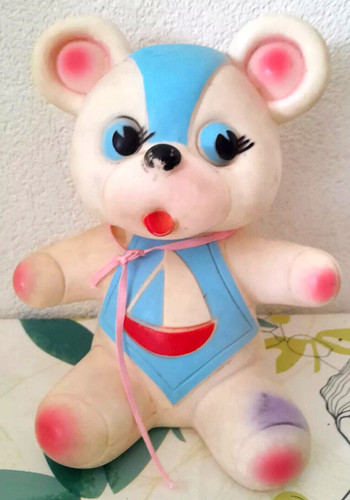 Pupazzo gomma orso - pupazzo,