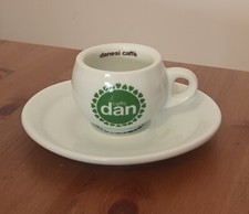 Tazzina Caffè Danesi Collection Roma Espresso Coffee Cup bar advertising 