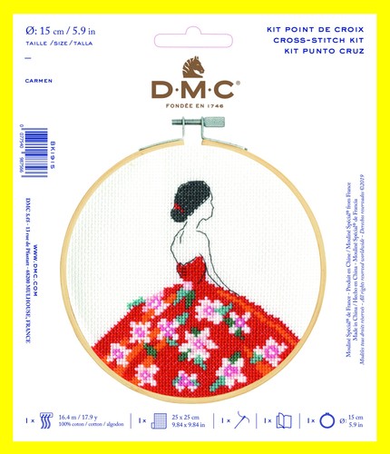Dmc kit punto - kit, croce
