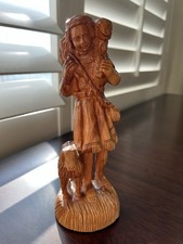 Statua pastore vintage in