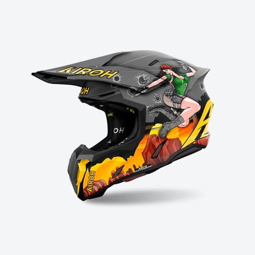 Casco airoh twist adventure - casco, 3