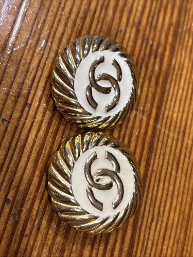 Orecchini chanel logo - cc,