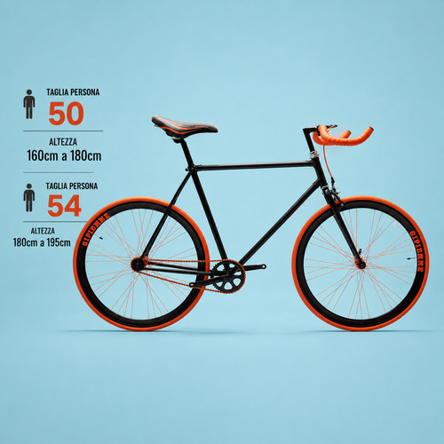 Bici fixed uomo single - fixed, 28
