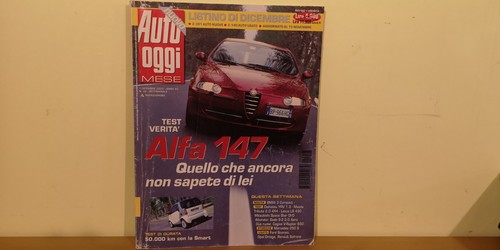 Auto oggi dicembre 2000 - auto, test