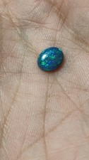 Black Opal Doublette. Opale Nero Doppietta 0.89ct.