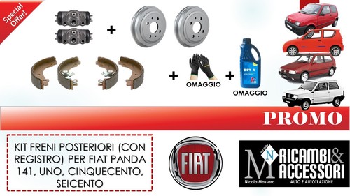 Kit freni posteriori con - kit,