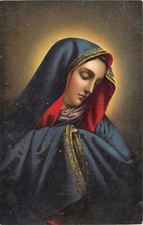AL4-235) CARTOLINA MATER DOLOROSA CARLO DOLCI PINX