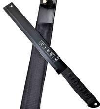 Coltello A Lama Fissa Roncola Da Caccia Pesca Trekking Campeggio Con Fodero 