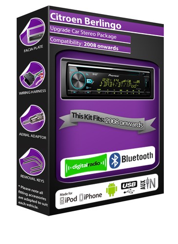 Radio dab citroen berlingo - radio,