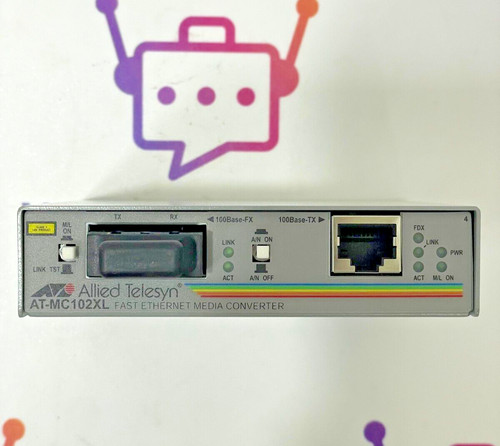 Allied telesis mc102xl fast - allied, at-mc102xl