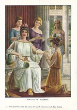 Antique Print LA TOILETTE