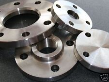 FLANGIA FILETTATA PIANA CIECA A COLLARINO PN16 in ACCIAIO P245GH TUTTI DIAMETRI