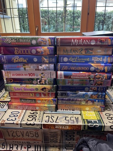 Vhs originali disney - vhs,