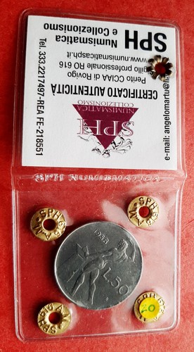 Lire 1958 vulcano perizia - 1958,