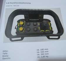 Radiocomando Autec Srl modello J4A tipo NZ3QH + caricatore + 2 batterie NW. HyCleaner