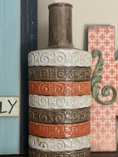 Vaso in ceramica smaltata con