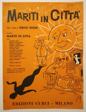 Spartito Domenico Modugno