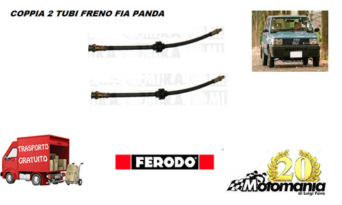 Tubi freno anteriori dx - cp,