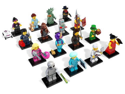 Lego 8827 minifigures serie - minifigures,