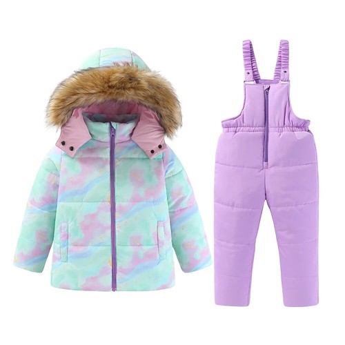 Kids girls ski suits - 4-8t,