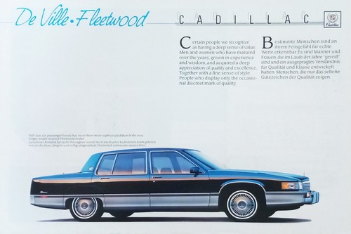 Cadillac ville fleetwood - de,
