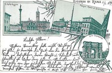 CARTOLINA d'Epoca: ROMA Citta'