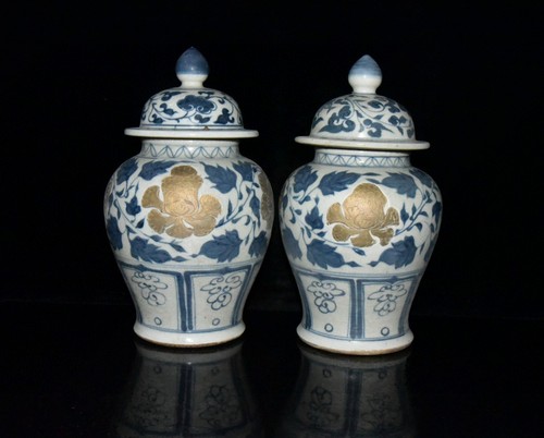 Coppia vasi vaso - , 10,4"