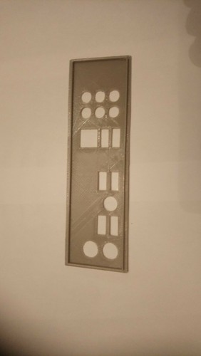 Shield plaque arriere en - arriere,