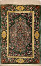 Tappeto persiano di seta Ghom