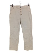 DONDUP Pantalone di velluto a coste Donna Pantalone Taglia IT 40 bianco sporco